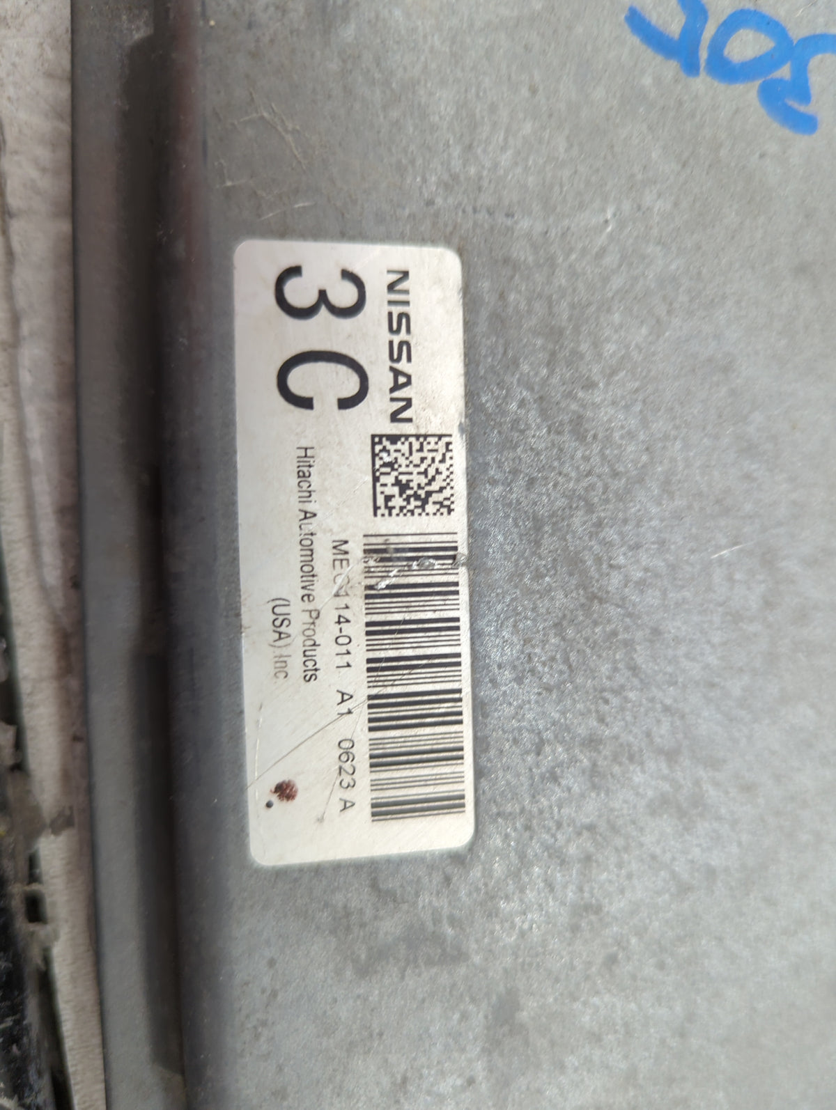 2010 Nissan Altima PCM Engine Control Computer ECU ECM PCU OEM P/N:MEC114-011 MEC114-011 A1 Fits OEM Used Auto Parts - Oemus