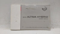 2010 Nissan Altima Owners Manual Book Guide OEM Used Auto Parts - Oemusedautoparts1.com