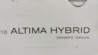 2010 Nissan Altima Owners Manual Book Guide OEM Used Auto Parts - Oemusedautoparts1.com