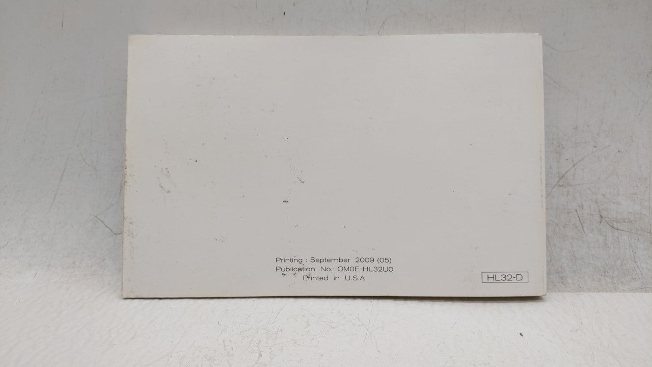 2010 Nissan Altima Owners Manual Book Guide OEM Used Auto Parts - Oemusedautoparts1.com