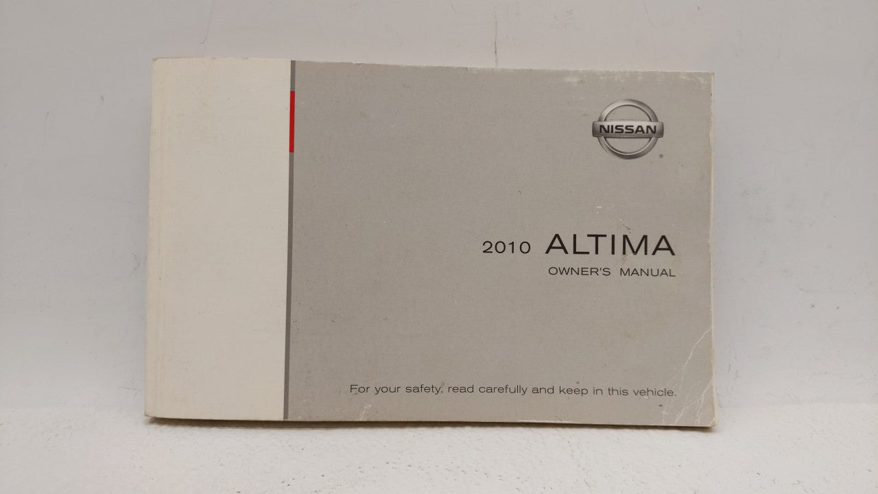 2010 Nissan Altima Owners Manual Book Guide OEM Used Auto Parts - Oemusedautoparts1.com