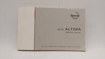 2010 Nissan Altima Owners Manual Book Guide OEM Used Auto Parts - Oemusedautoparts1.com