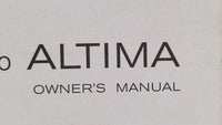 2010 Nissan Altima Owners Manual Book Guide OEM Used Auto Parts - Oemusedautoparts1.com