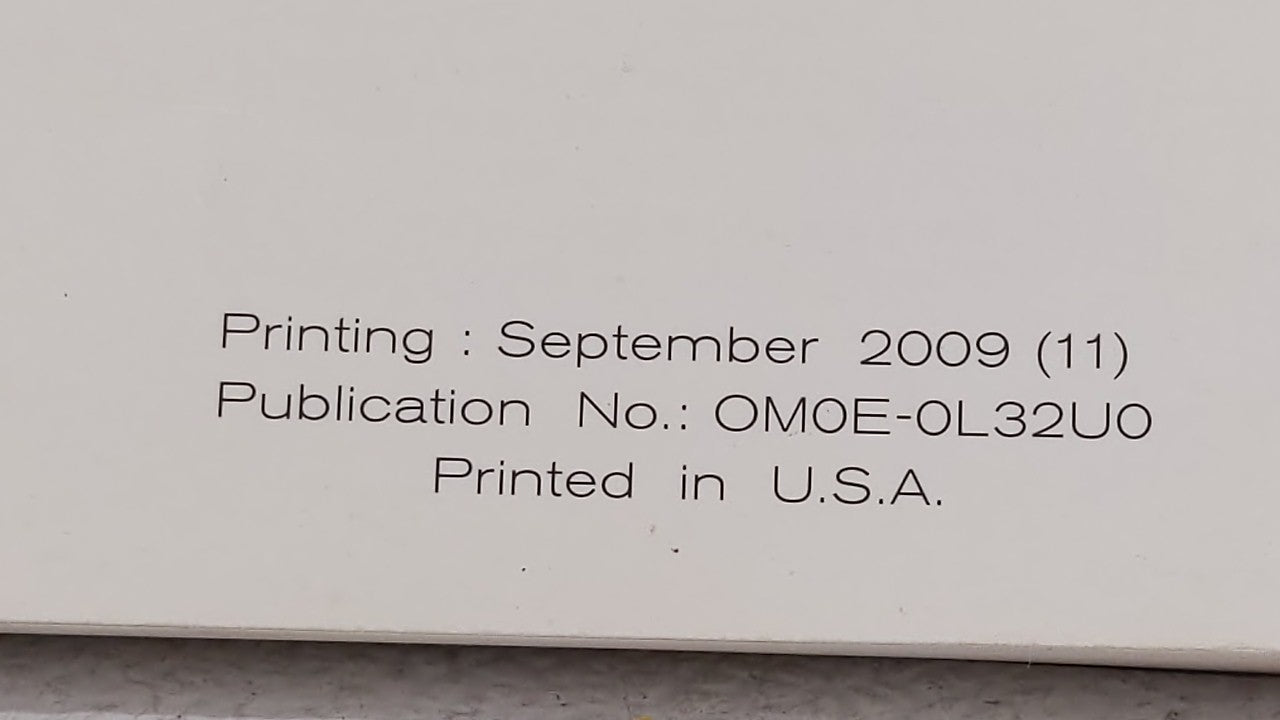 2010 Nissan Altima Owners Manual Book Guide OEM Used Auto Parts - Oemusedautoparts1.com