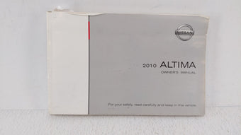compare product 2010 Nissan Altima Owners Manual Book Guide OEM Used Auto Parts