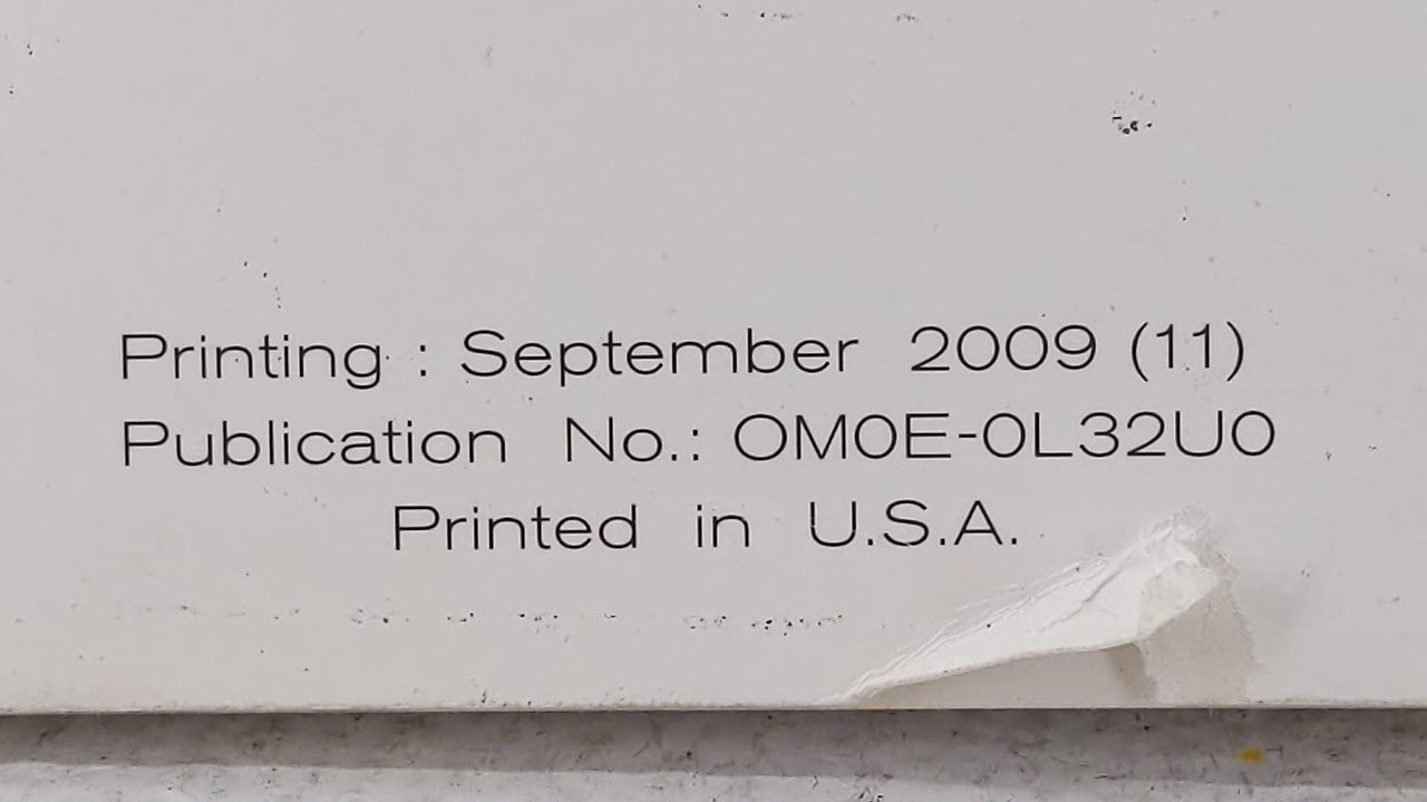 2010 Nissan Altima Owners Manual Book Guide OEM Used Auto Parts - Oemusedautoparts1.com