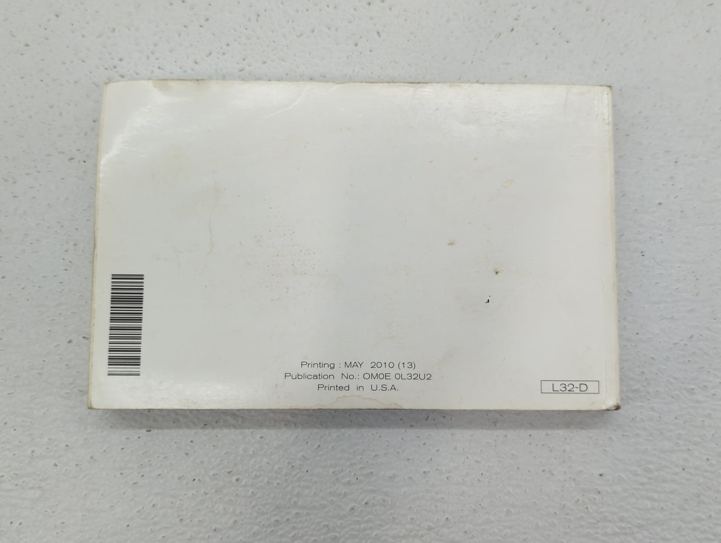 2010 Nissan Altima Owners Manual Book Guide OEM Used Auto Parts - Oemusedautoparts1.com
