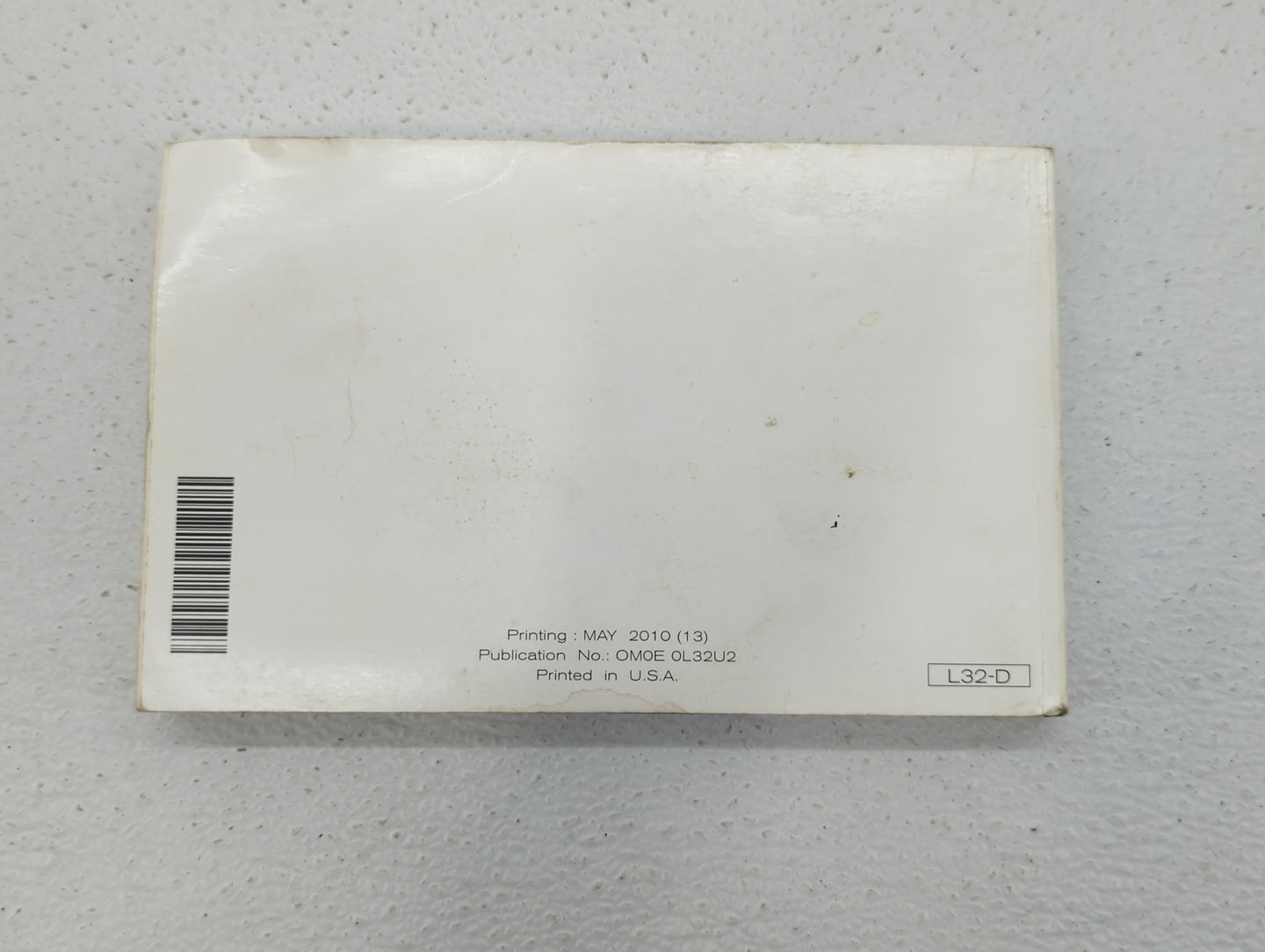2010 Nissan Altima Owners Manual Book Guide OEM Used Auto Parts - Oemusedautoparts1.com