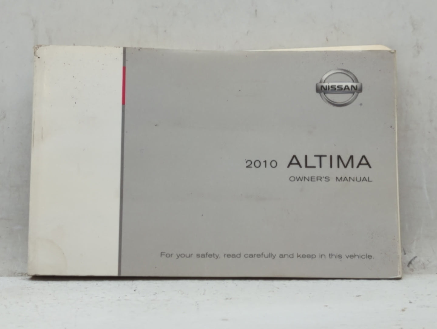 2010 Nissan Altima Owners Manual Book Guide OEM Used Auto Parts - Oemusedautoparts1.com