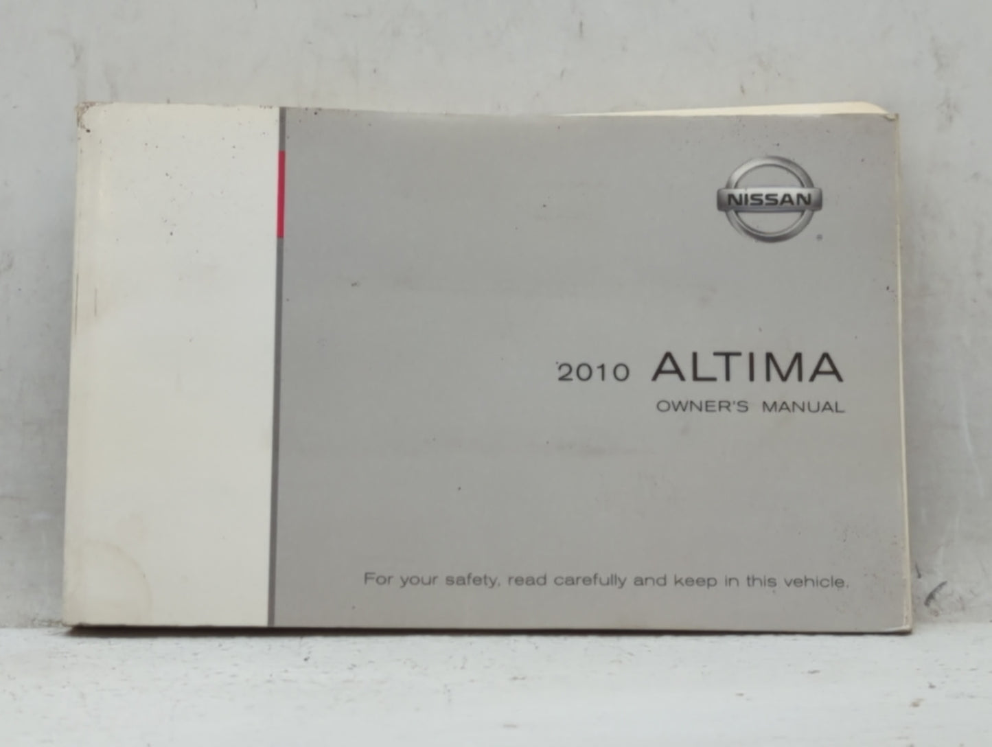 2010 Nissan Altima Owners Manual Book Guide OEM Used Auto Parts - Oemusedautoparts1.com