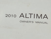 2010 Nissan Altima Owners Manual Book Guide OEM Used Auto Parts - Oemusedautoparts1.com