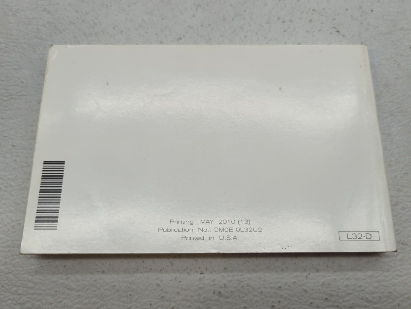 2010 Nissan Altima Owners Manual Book Guide OEM Used Auto Parts - Oemusedautoparts1.com