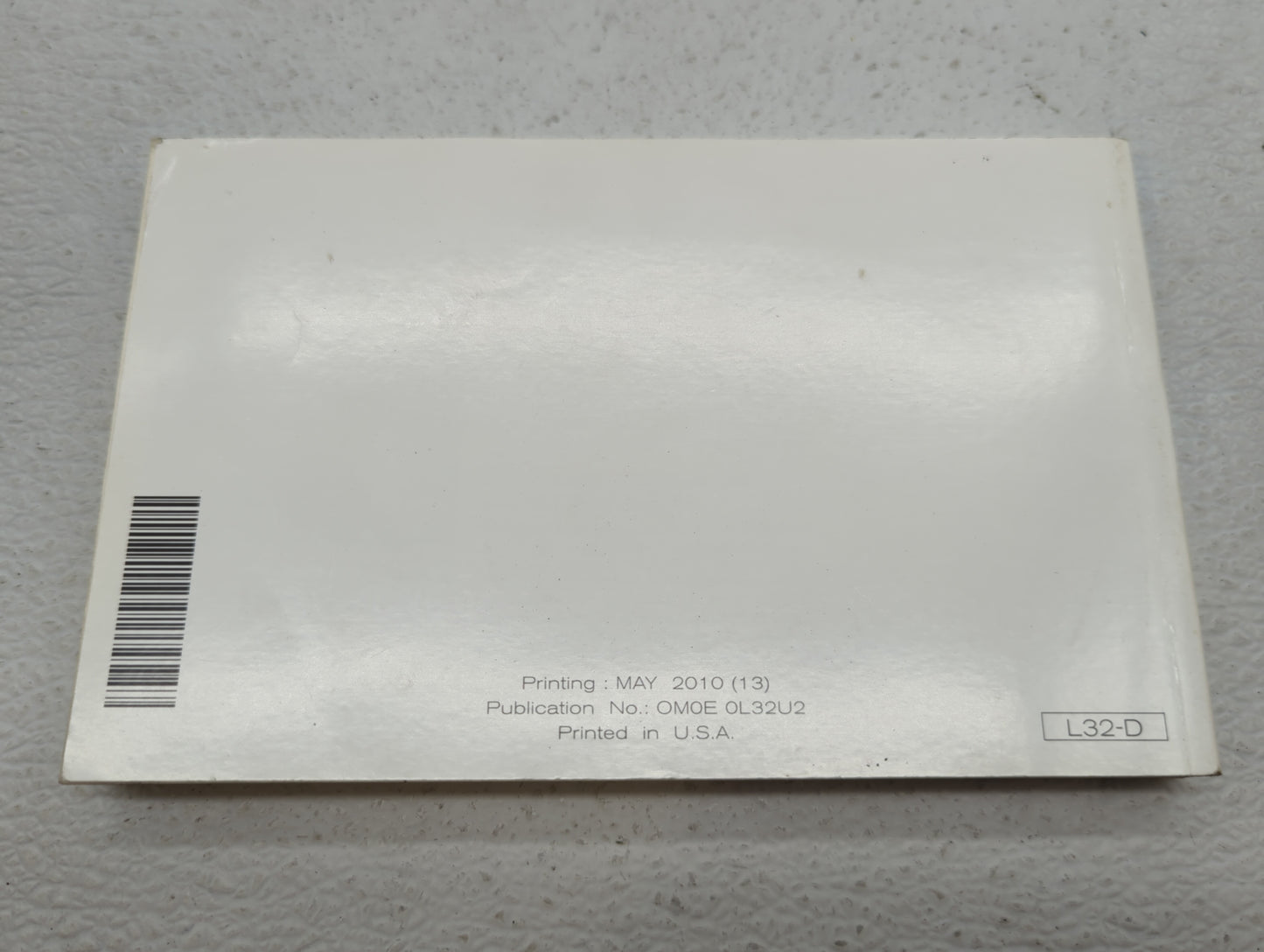 2010 Nissan Altima Owners Manual Book Guide OEM Used Auto Parts - Oemusedautoparts1.com