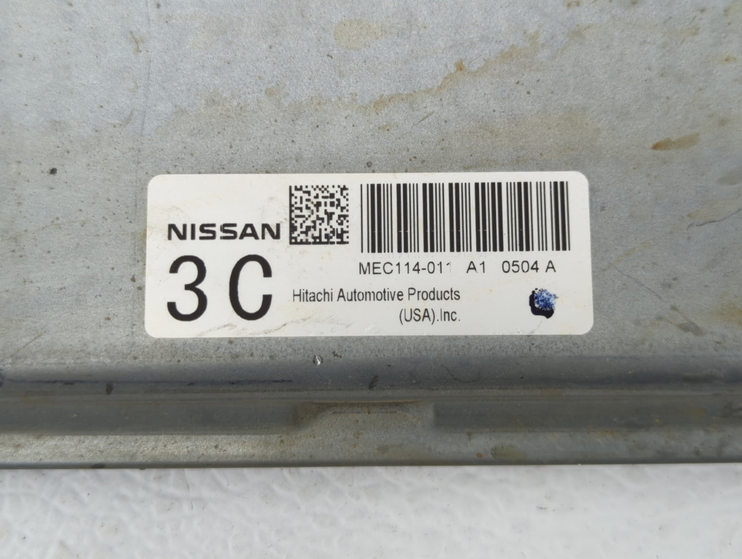 2010 Nissan Altima PCM Engine Control Computer ECU ECM PCU OEM P/N:MEC114-012 A1 MEC114-010 C1, MEC114-011 A1 Fits OEM Used 