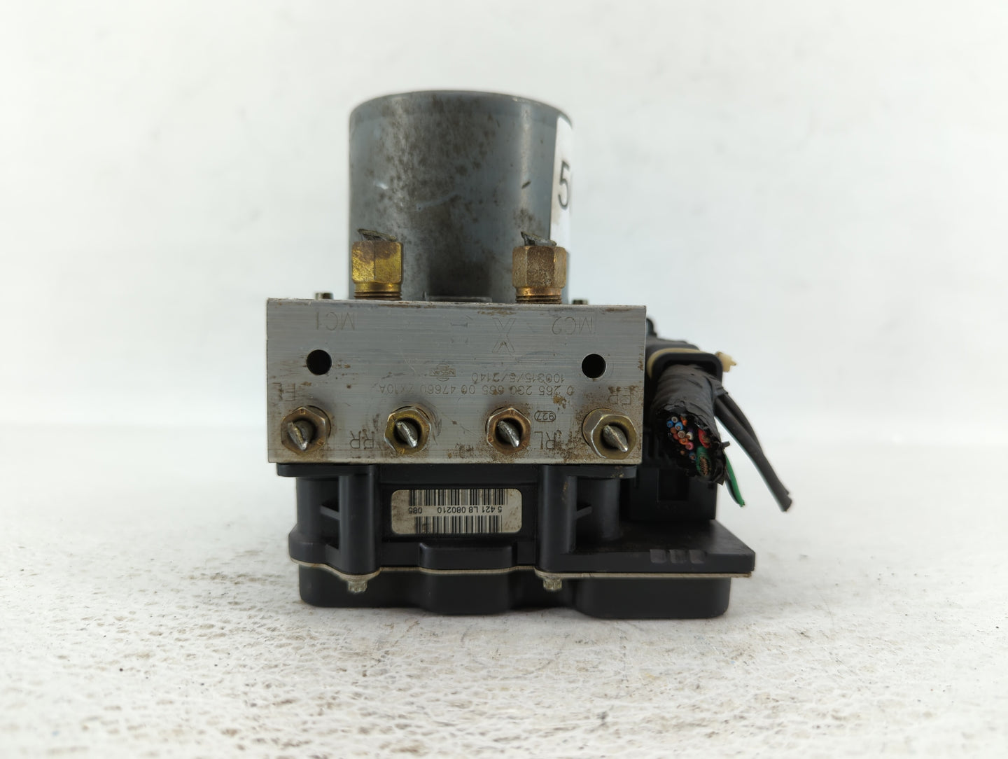 2010 Nissan Altima ABS Pump Control Module Replacement P/N:47660 ZX10A 47660 ZX00A Fits OEM Used Auto Parts - Oemusedautopar
