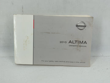 2010 Nissan Altima Owners Manual Book Guide P/N:OM0E 0L32U2 OEM Used Auto Parts - Oemusedautoparts1.com