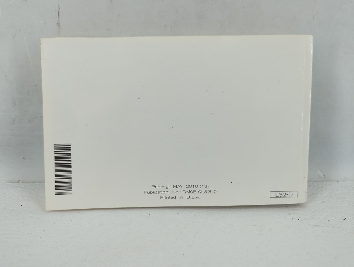 2010 Nissan Altima Owners Manual Book Guide P/N:OM0E 0L32U2 OEM Used Auto Parts - Oemusedautoparts1.com