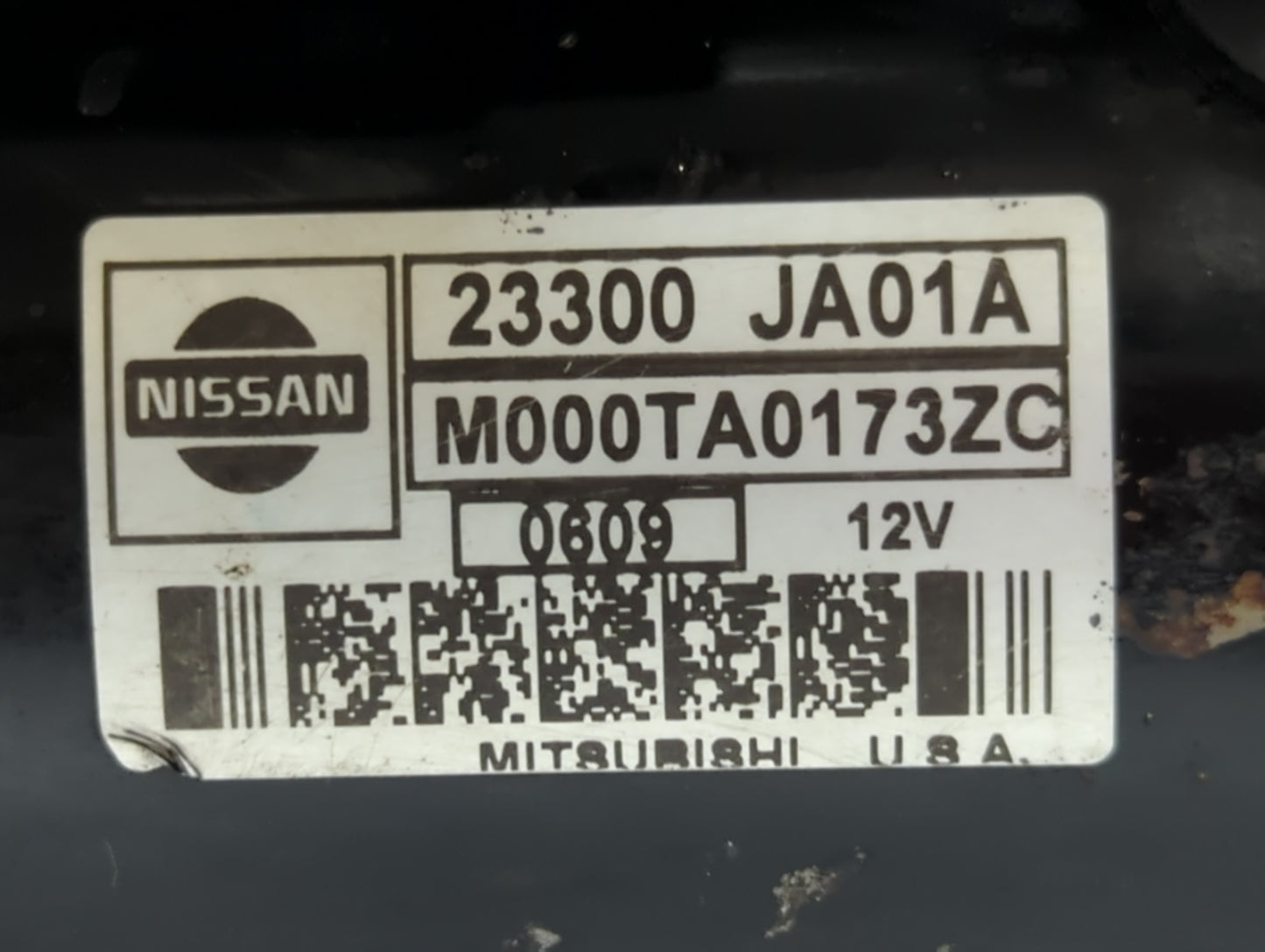 2007-2013 Nissan Altima Car Starter Motor Solenoid OEM P/N:M000TA0173ZC 23300 JA01A Fits Fits 2007 2008 2009 2010 2011 2012 