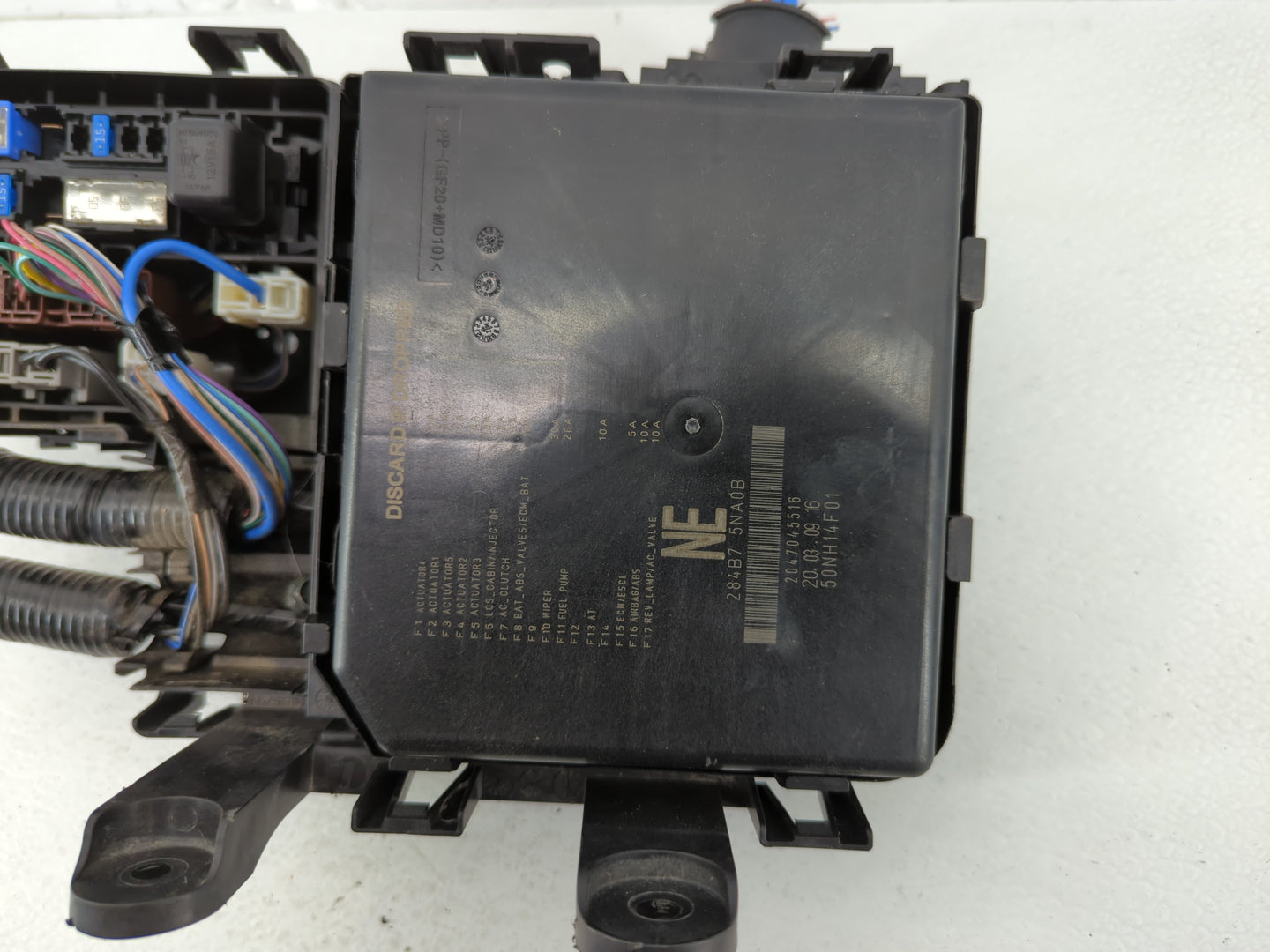 2008-2010 Nissan Altima Fusebox Fuse Box Panel Relay Module P/N:7154-5763-30 7254-5763-30 Fits Fits 2008 2009 2010 OEM Used 