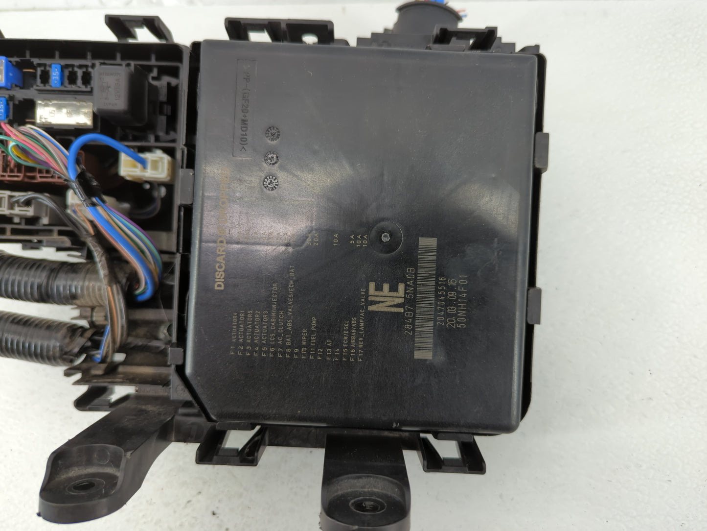 2008-2010 Nissan Altima Fusebox Fuse Box Panel Relay Module P/N:7154-5763-30 7254-5763-30 Fits Fits 2008 2009 2010 OEM Used 