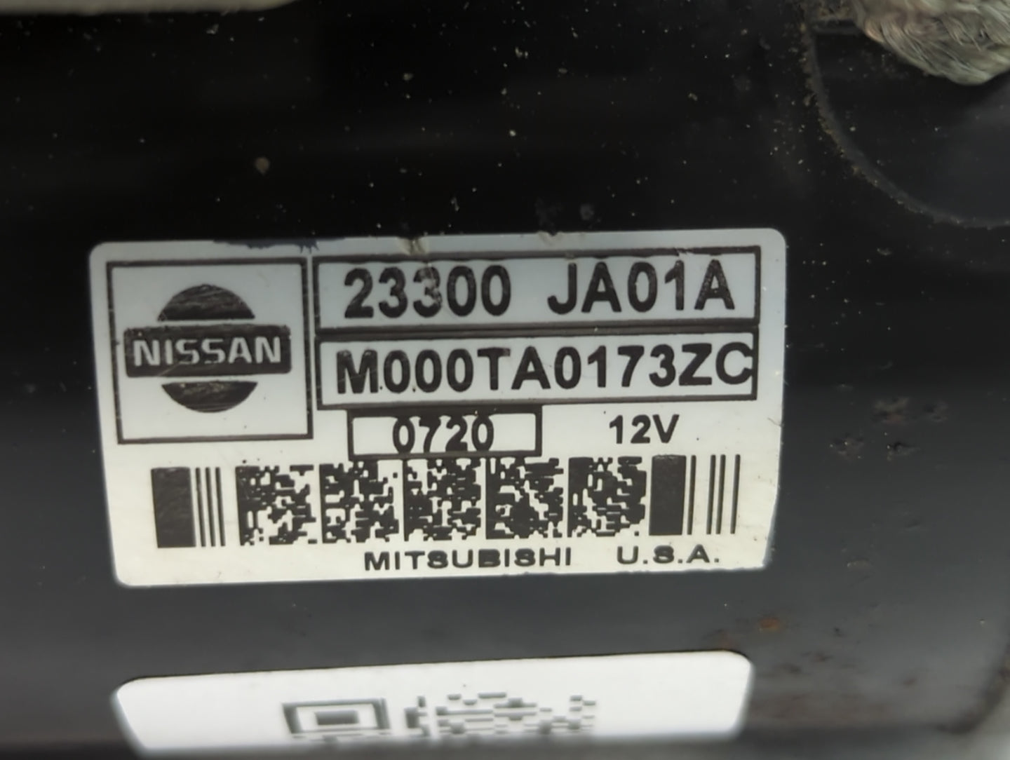 2007-2013 Nissan Altima Car Starter Motor Solenoid OEM P/N:M000TA0143ZC 23300 JA01A Fits Fits 2007 2008 2009 2010 2011 2012 