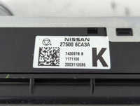 2019-2022 Nissan Altima Climate Control Module Temperature AC/Heater Replacement P/N:27500 6CA3A Fits Fits 2019 2020 2021 20