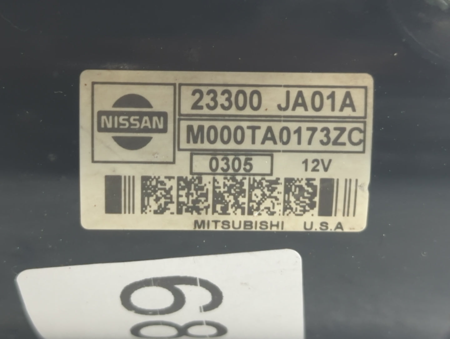2007-2013 Nissan Altima Car Starter Motor Solenoid OEM P/N:M000TA0173ZC 23300 JA01A Fits Fits 2007 2008 2009 2010 2011 2012 