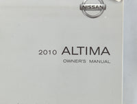2010 Nissan Altima Owners Manual Book Guide P/N:OMOE-0L32U0 OEM Used Auto Parts - Oemusedautoparts1.com
