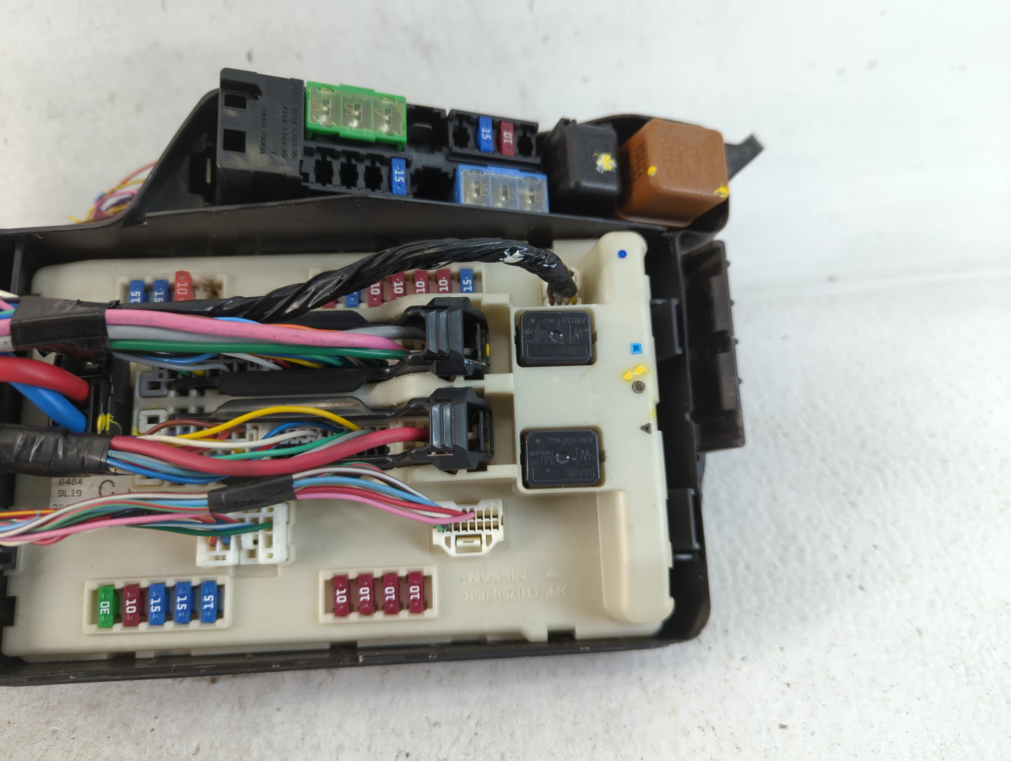2008-2010 Nissan Altima Fusebox Fuse Box Panel Relay Module P/N:284B71AA1A Fits Fits 2008 2009 2010 OEM Used Auto Parts - Oe