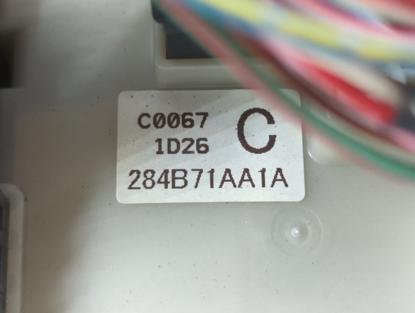 2008-2010 Nissan Altima Fusebox Fuse Box Panel Relay Module P/N:284B71AA1A Fits Fits 2008 2009 2010 OEM Used Auto Parts - Oe