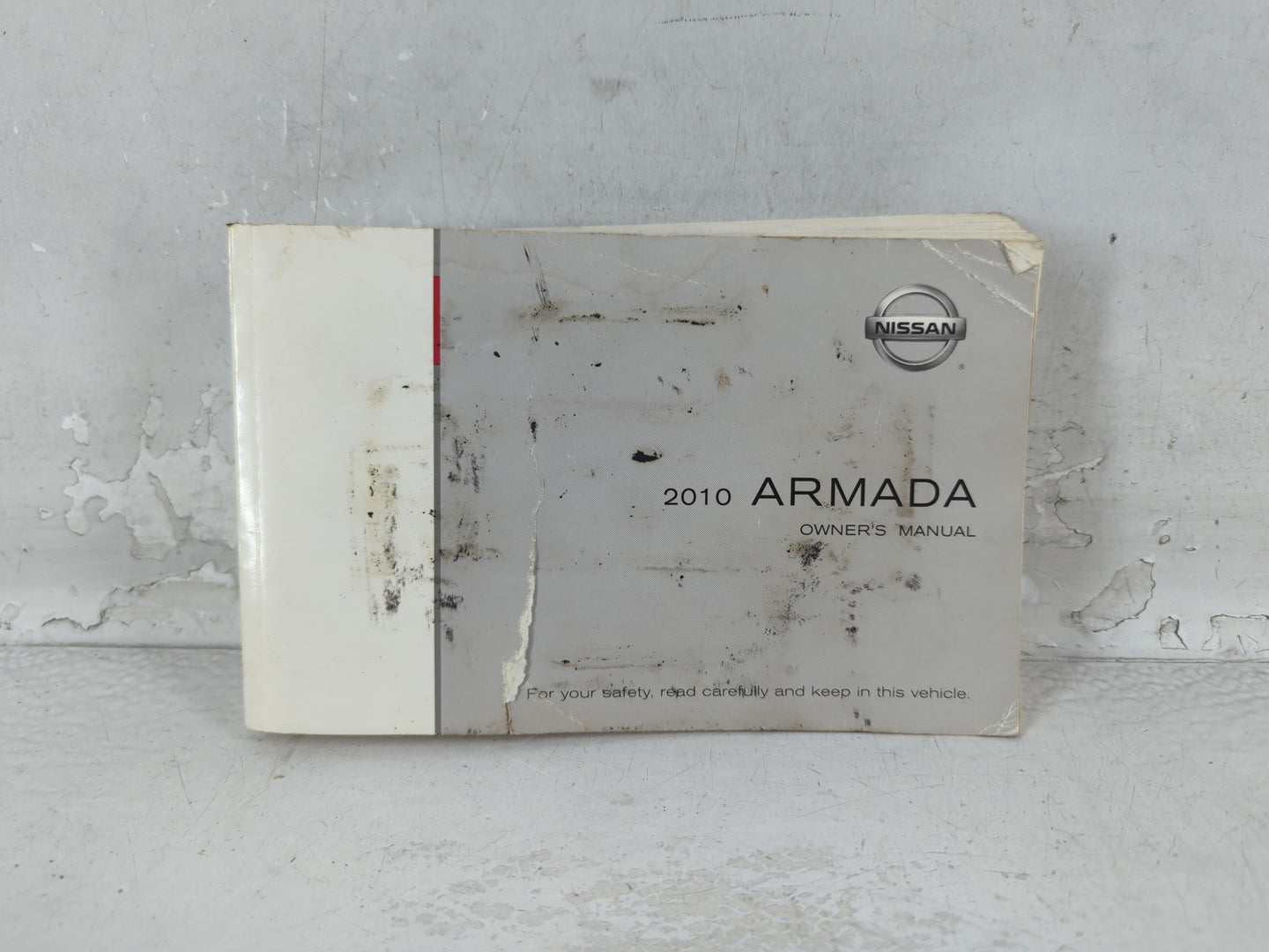 2010 Nissan Armada Owners Manual Book Guide P/N:OM0E TA60U2 OEM Used Auto Parts - Oemusedautoparts1.com