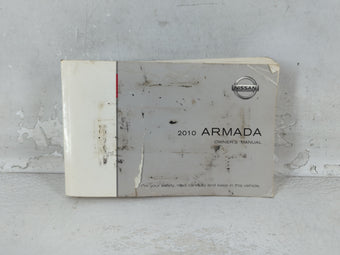 compare product 2010 Nissan Armada Owners Manual Book Guide P/N:OM0E TA60U2 OEM Used Auto Parts