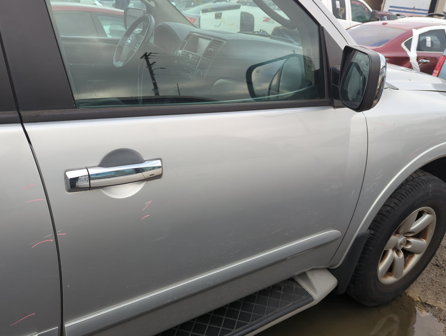 2008-2014 Nissan Armada Passenger Front Door Oem - Oemusedautoparts1.com