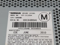 2009-2012 Nissan Cube Radio AM FM Cd Player Receiver Replacement P/N:28185 1FC0D Fits Fits 2009 2010 2011 2012 OEM Used Auto