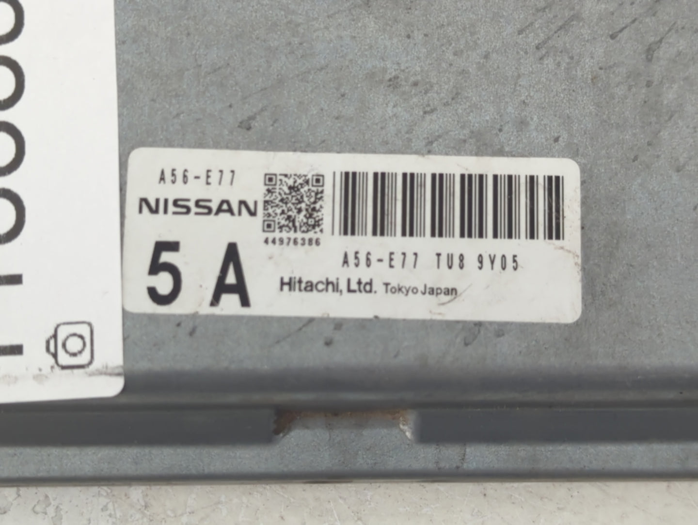 2010 Nissan Cube PCM Engine Control Computer ECU ECM PCU OEM P/N:A56-E77 TU8 9Y05 TU8 0531, A56-E77 Fits OEM Used Auto Parts