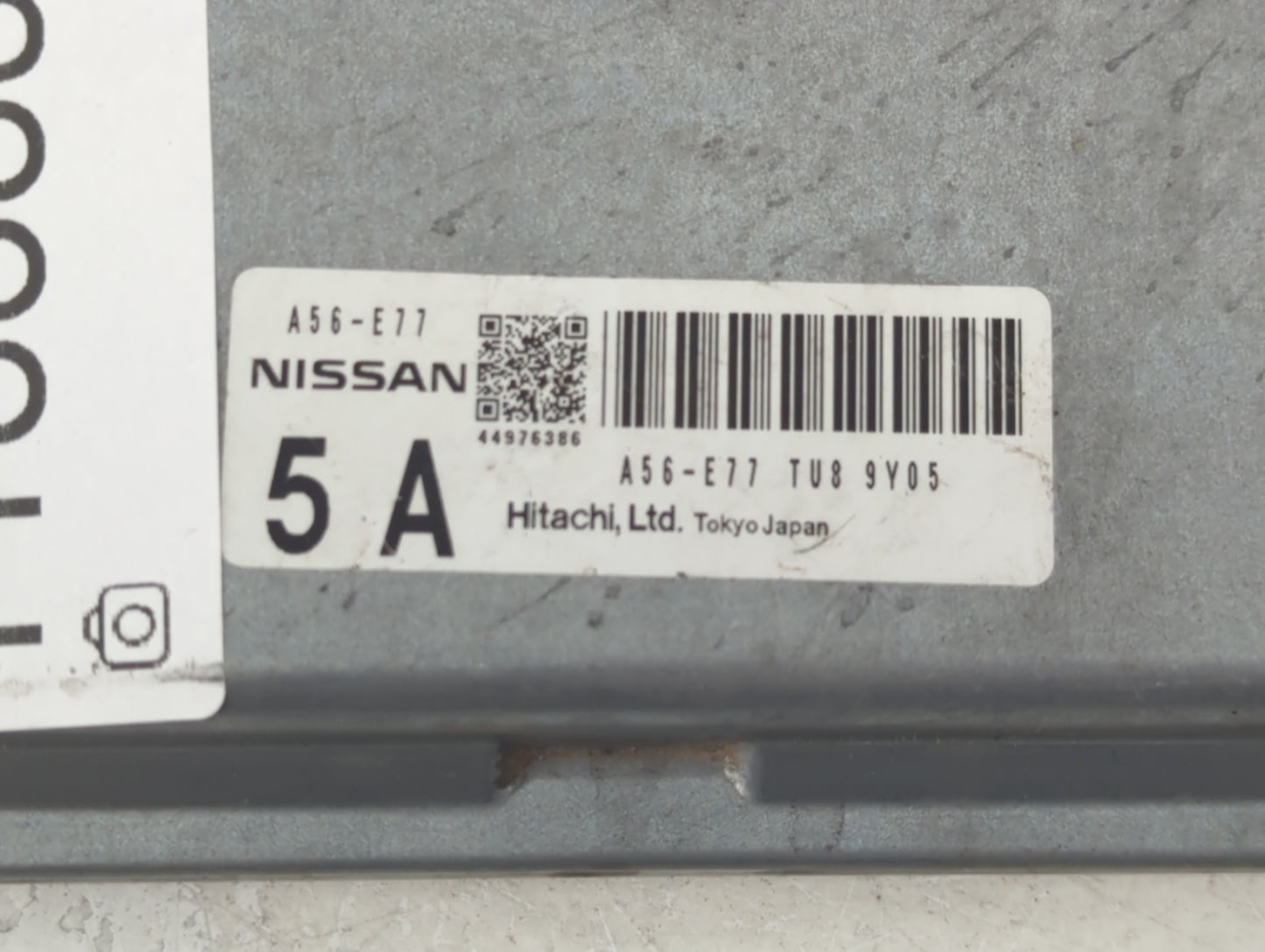 2010 Nissan Cube PCM Engine Control Computer ECU ECM PCU OEM P/N:A56-E77 TU8 9Y05 TU8 0531, A56-E77 Fits OEM Used Auto Parts