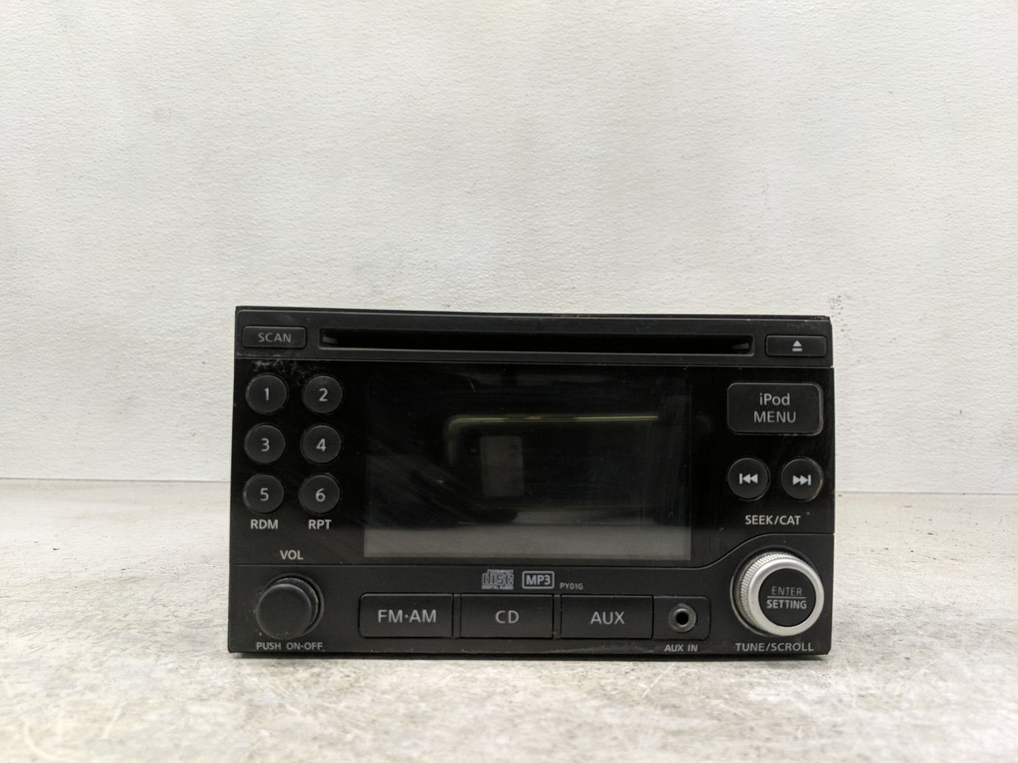 2010 Nissan Cube Radio AM FM Cd Player Receiver Replacement P/N:28185 1FN0A 28185 1FC0D Fits OEM Used Auto Parts - Oemusedau