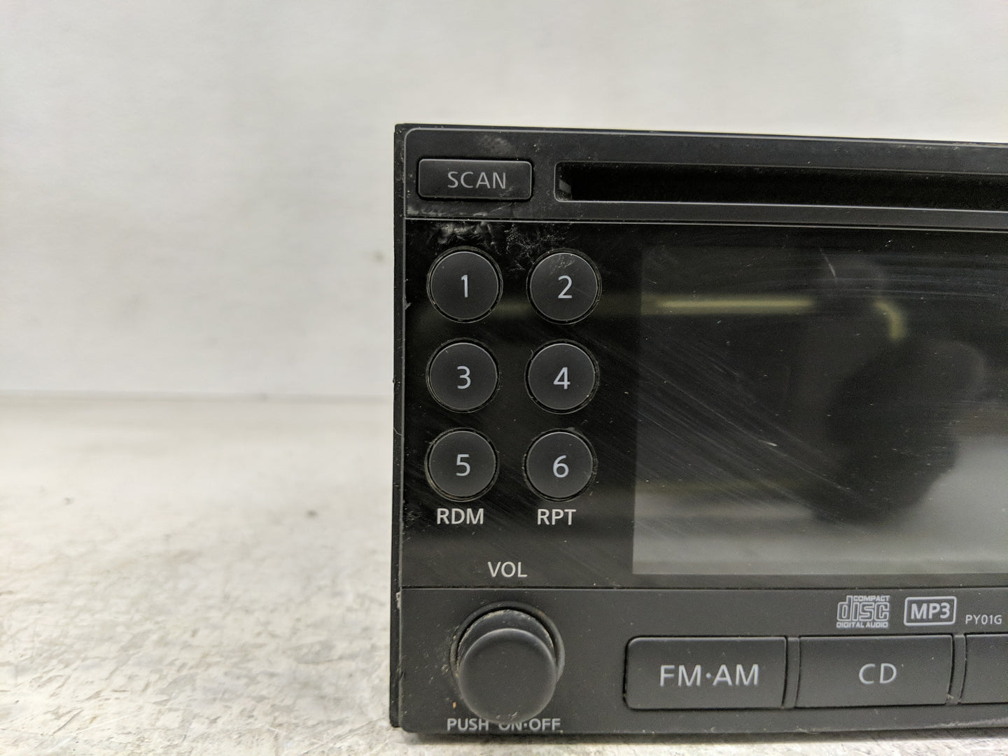2010 Nissan Cube Radio AM FM Cd Player Receiver Replacement P/N:28185 1FN0A 28185 1FC0D Fits OEM Used Auto Parts - Oemusedau