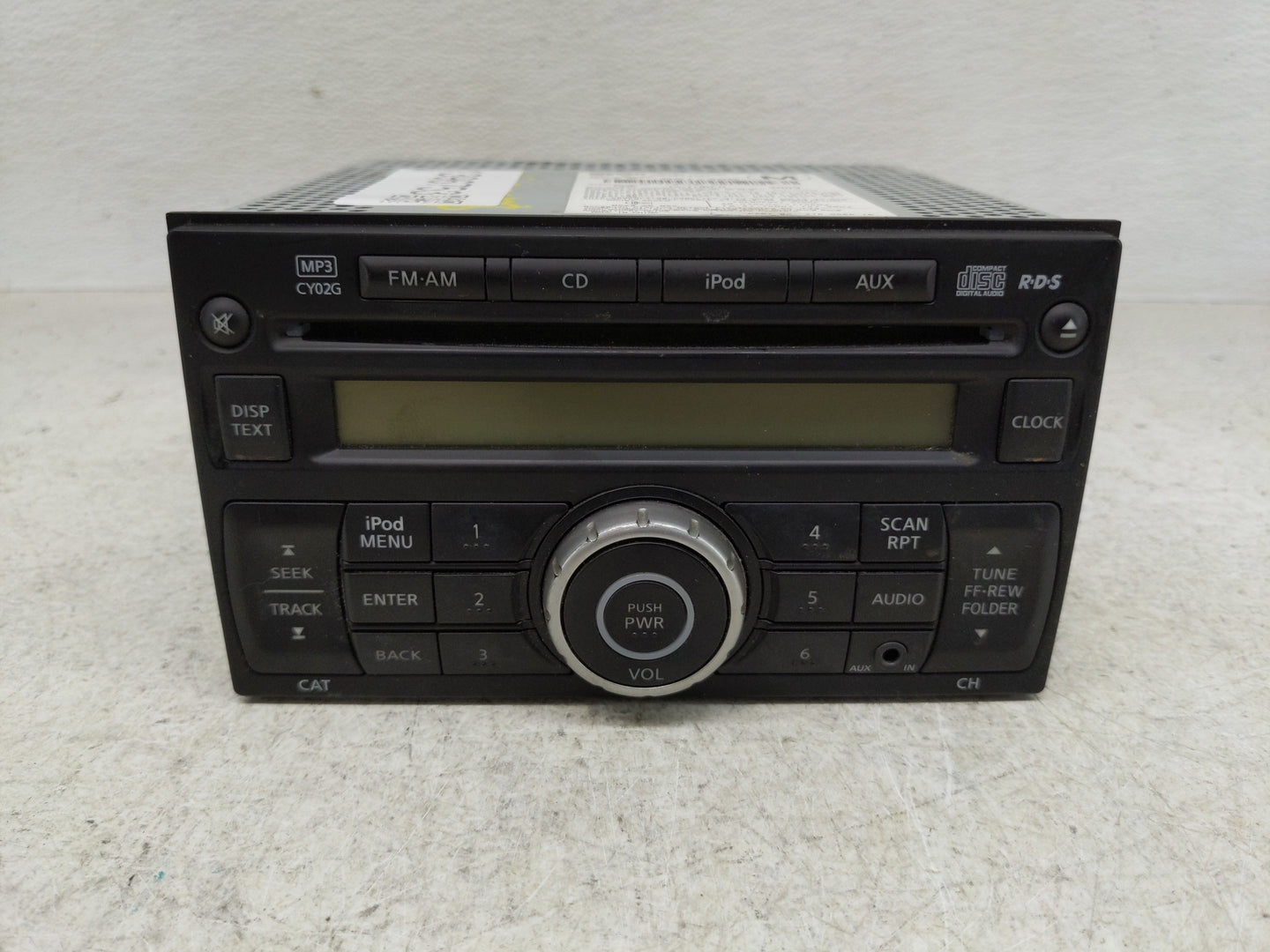2009-2012 Nissan Cube Radio AM FM Cd Player Receiver Replacement P/N:28185 1FC0D Fits Fits 2009 2010 2011 2012 OEM Used Auto