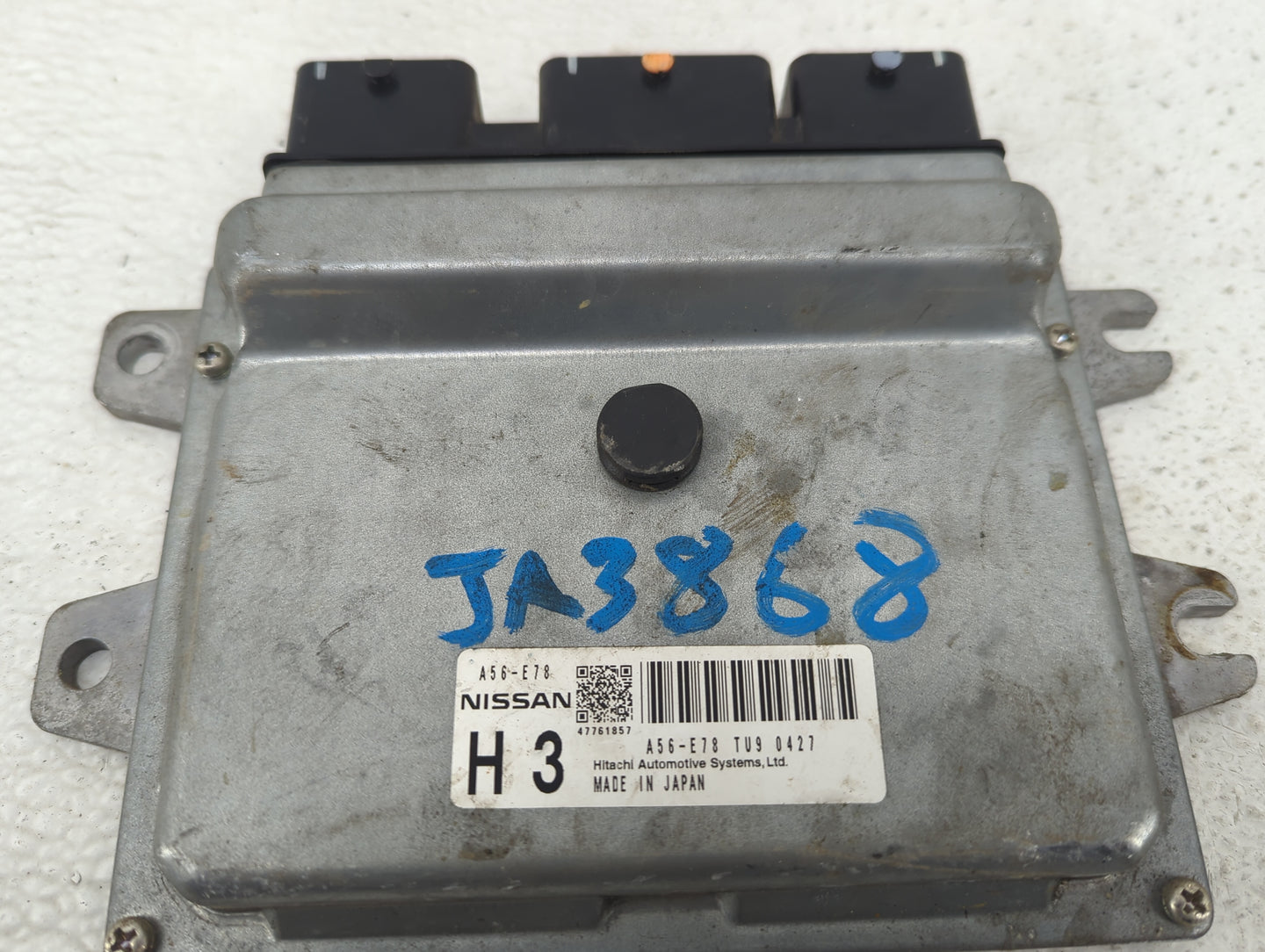 2010 Nissan Cube PCM Engine Control Computer ECU ECM PCU OEM P/N:A56-E78 Fits OEM Used Auto Parts - Oemusedautoparts1.com