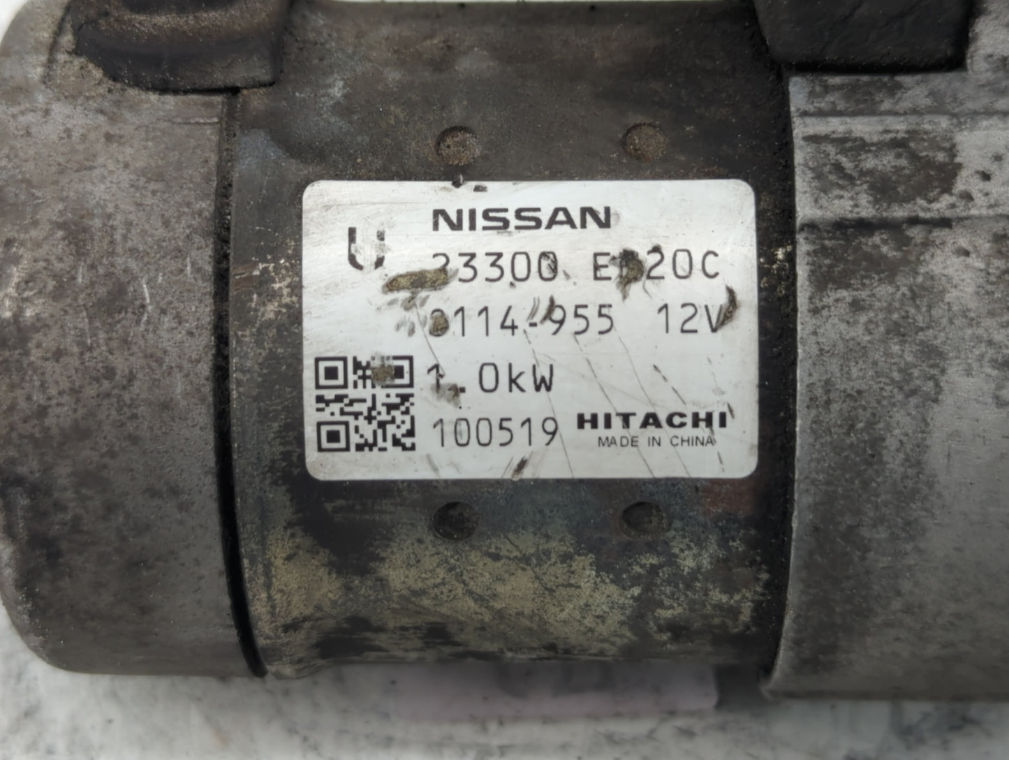 2010-2013 Nissan Cube Car Starter Motor Solenoid OEM P/N:23300 EN20B Fits Fits 2010 2011 2012 2013 OEM Used Auto Parts - Oem