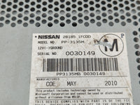 2010-2010 Nissan Cube Am Fm Cd Player Radio Receiver - Oemusedautoparts1.com