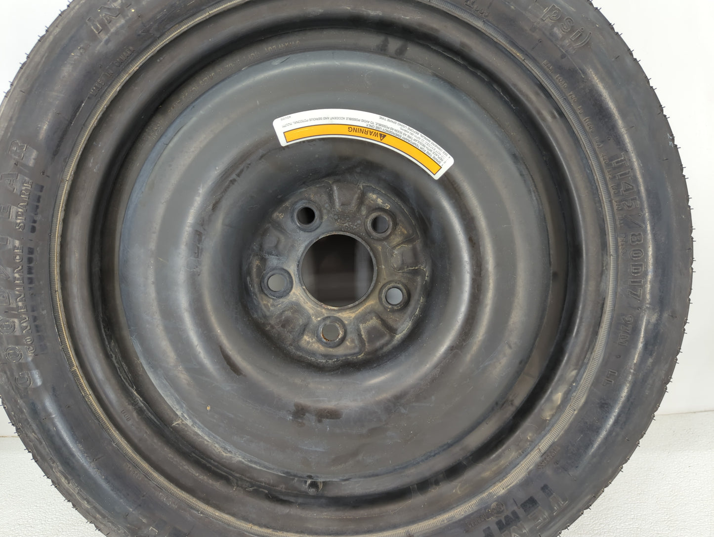 2004-2022 Nissan Maxima Spare Donut Tire Wheel Rim Oem - Oemusedautoparts1.com