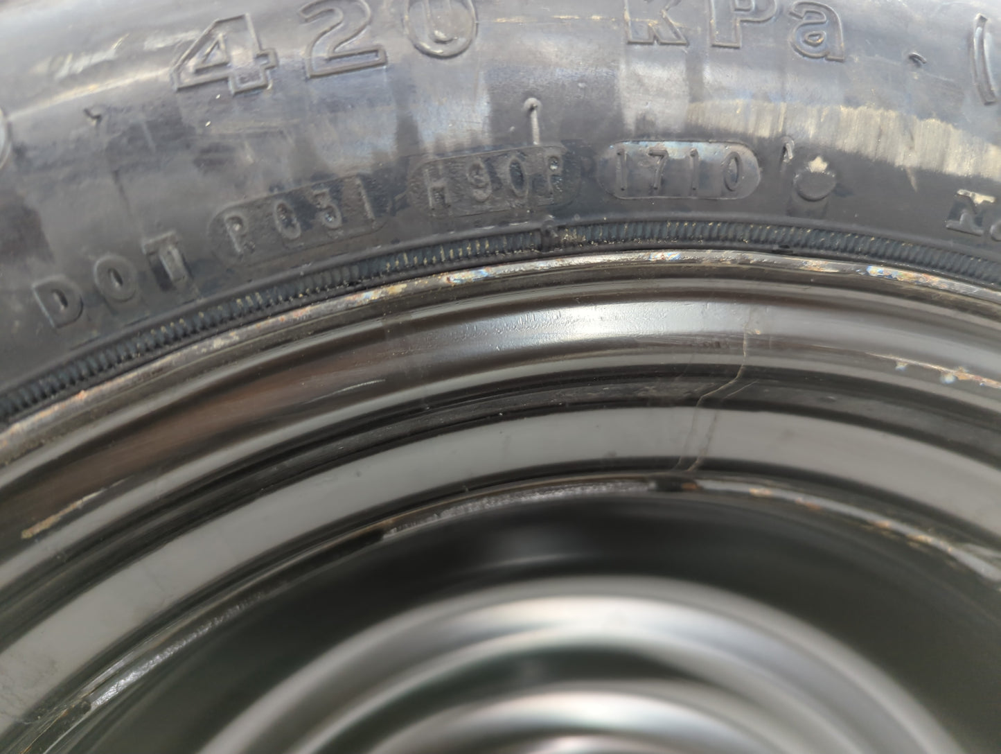 2004-2022 Nissan Maxima Spare Donut Tire Wheel Rim Oem - Oemusedautoparts1.com