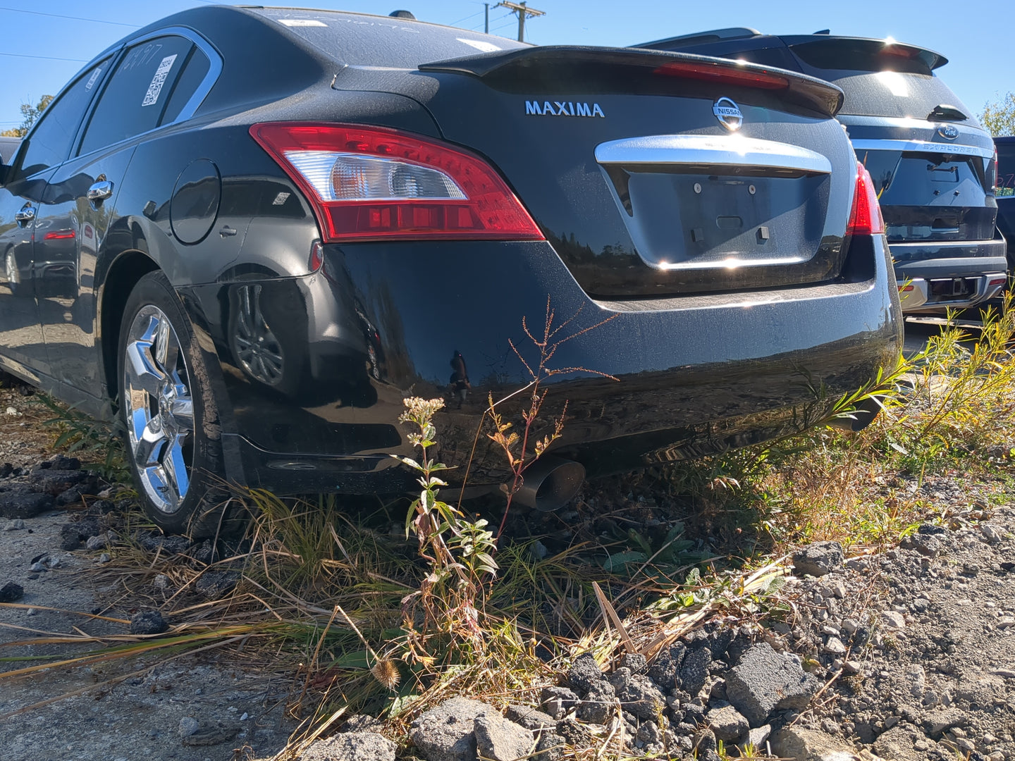 2009-2014 Nissan Maxima Rear Bumper Assembly Oem - Oemusedautoparts1.com