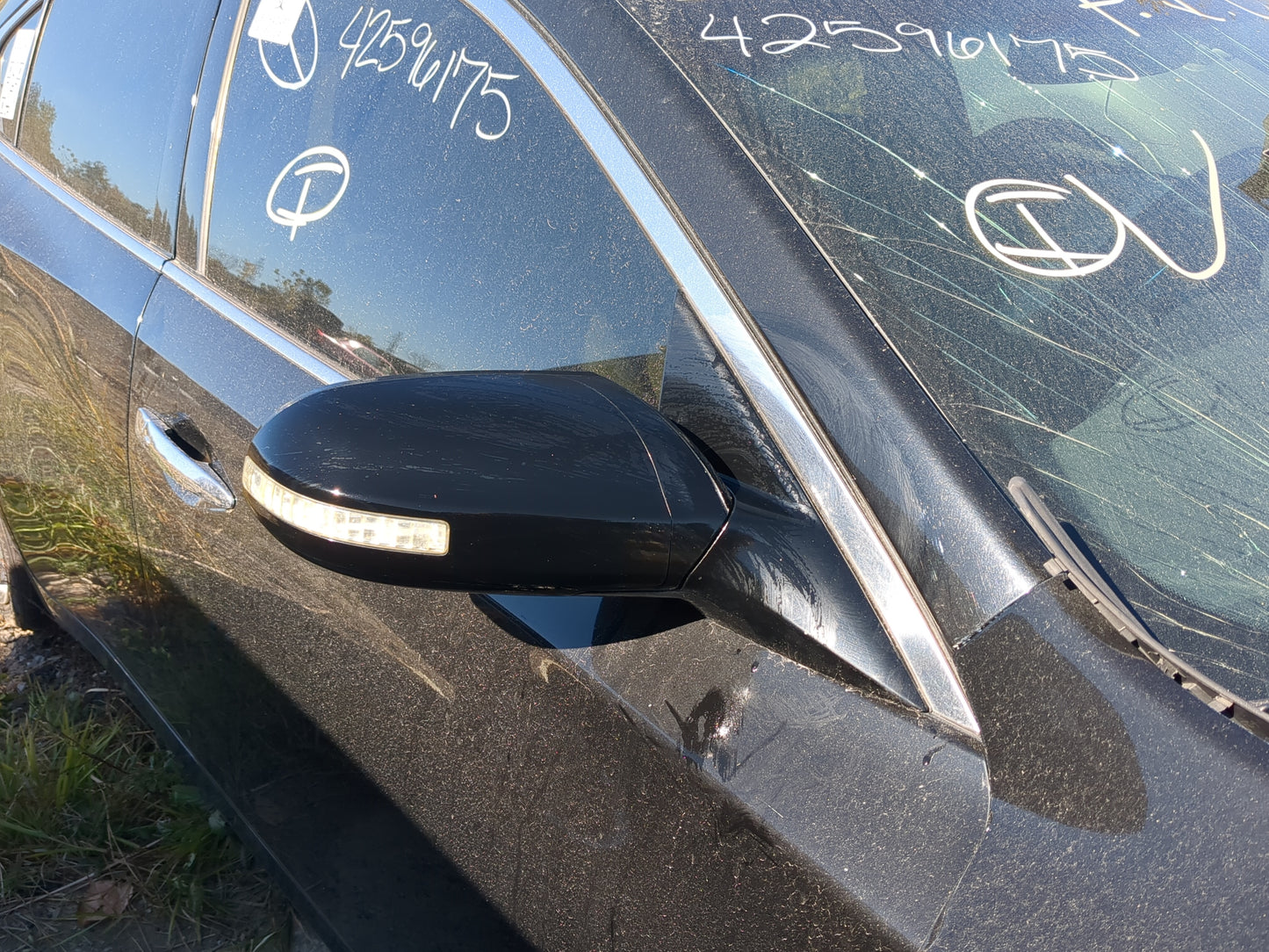 2009-2014 Nissan Maxima Side Mirror Replacement Passenger Right View Door Mirror Fits Fits 2009 2010 2011 2012 2013 2014 OEM