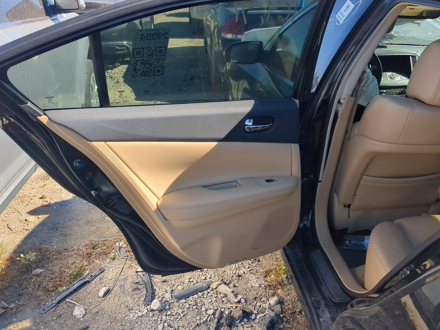 2009-2011 Nissan Maxima Driver Rear Door Oem - Oemusedautoparts1.com