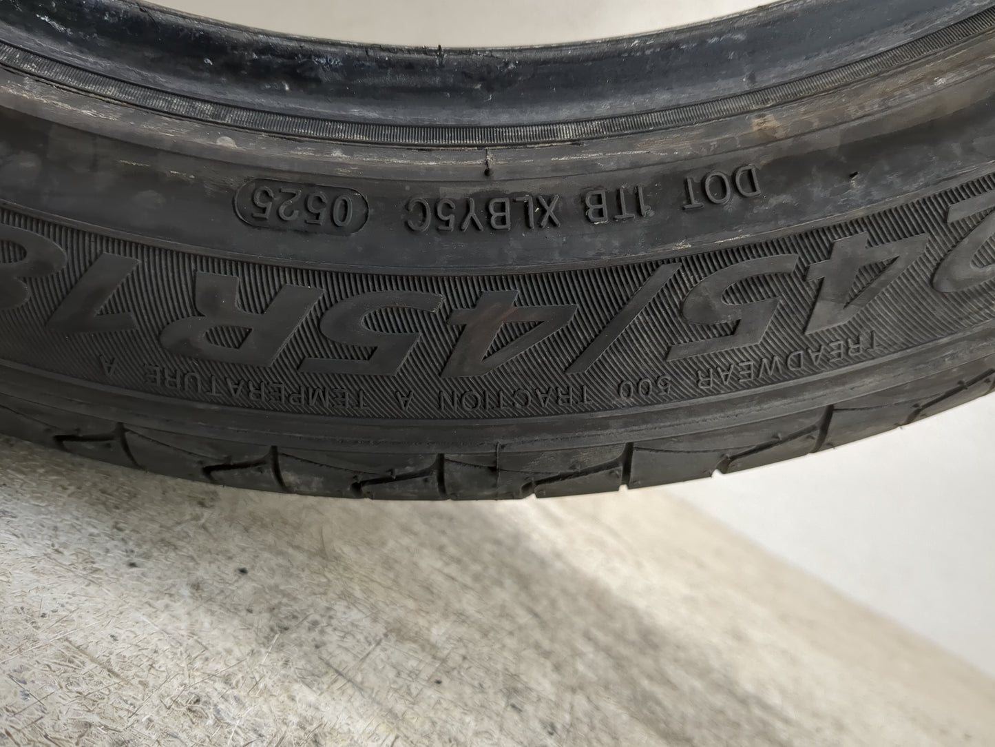 Used Tire 245/45R18 SENTURY UHP 100W - Tread Depth 9.5/32 - Oemusedautoparts1.com