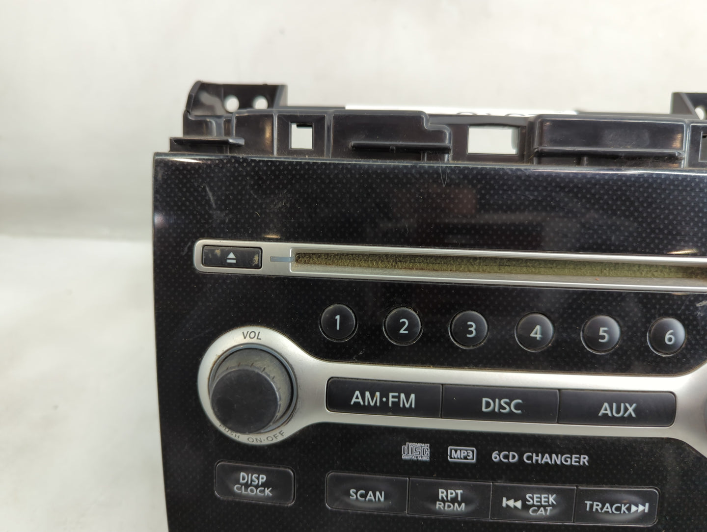 2009-2010 Nissan Maxima Radio AM FM Cd Player Receiver Replacement P/N:28185 9N00A Fits Fits 2009 2010 OEM Used Auto Parts -