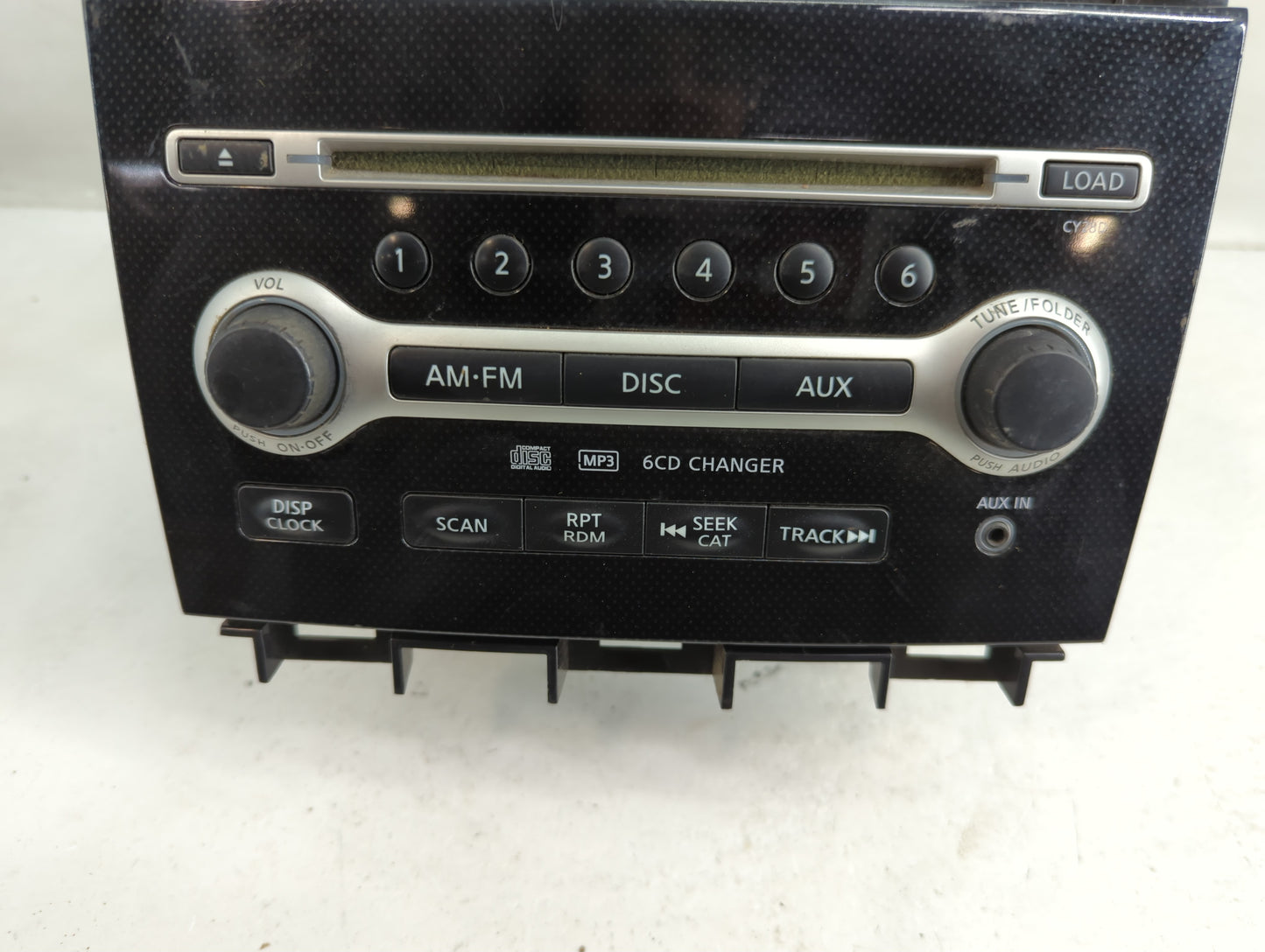2009-2010 Nissan Maxima Radio AM FM Cd Player Receiver Replacement P/N:28185 9N00A Fits Fits 2009 2010 OEM Used Auto Parts -